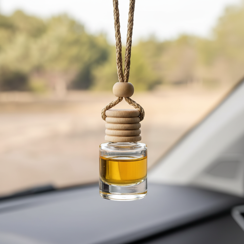 Hanging Car Rear Diffuser Hanging Car Diffuser - Premium Glass Air Freshener | Alpine Candle Works